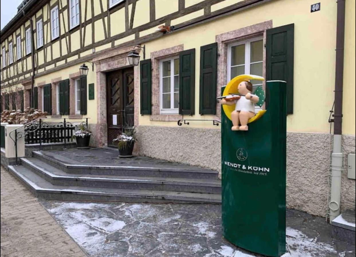 Gemuetliche Wohnung In Gruenhainichen Erzgebirge Grunhainichen Bagian luar foto
