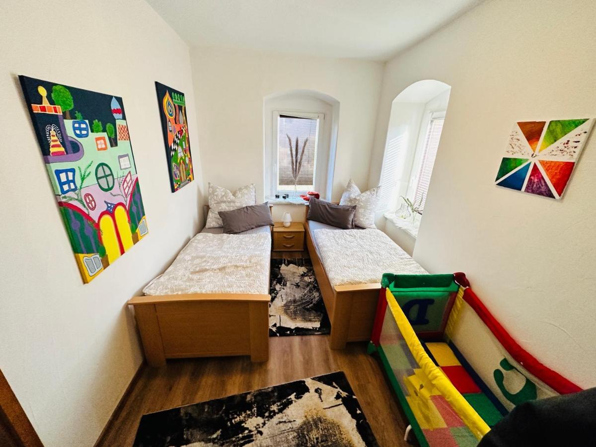 Gemuetliche Wohnung In Gruenhainichen Erzgebirge Grunhainichen Bagian luar foto